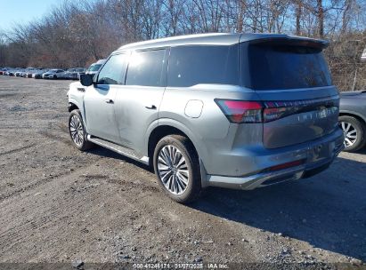 2025 INFINITI QX80 SENSORY AWD Gray  Gasoline JN8AZ3DB3S9400936 photo #4