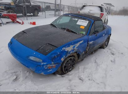 1992 MAZDA MX-5 MIATA Blue  Gasoline JM1NA3511N1304798 photo #3