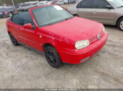 2000 VOLKSWAGEN CABRIO GL Red  Gasoline 3VWCC21V1YM803836 photo #1