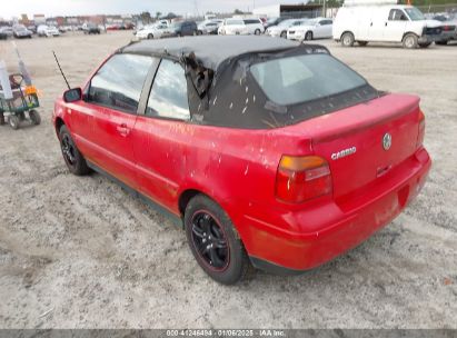 2000 VOLKSWAGEN CABRIO GL Red  Gasoline 3VWCC21V1YM803836 photo #4