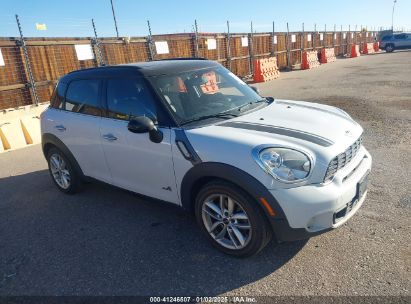 2012 MINI COOPER S COUNTRYMAN White  Gasoline WMWZC5C59CWL61907 photo #1