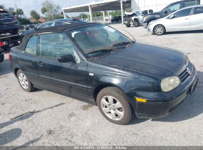 2002 VOLKSWAGEN CABRIO GLX Black  Gasoline 3VWDC21V72M806350 photo #1