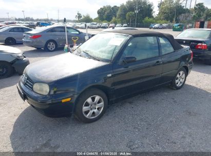 2002 VOLKSWAGEN CABRIO GLX Black  Gasoline 3VWDC21V72M806350 photo #3