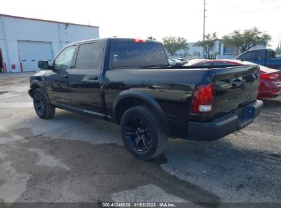 2024 RAM 1500 CLASSIC WARLOCK  4X2 5'7 BOX Black  Flexible Fuel 1C6RR6LG4RS123589 photo #4