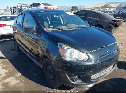 2014 MITSUBISHI MIRAGE DE Black  Gasoline ML32A3HJ2EH009346 photo #1