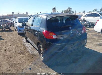 2014 MITSUBISHI MIRAGE DE Black  Gasoline ML32A3HJ2EH009346 photo #4