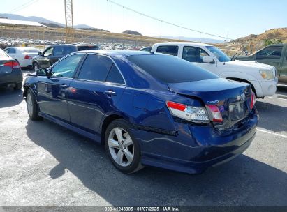 2011 TOYOTA CAMRY SE Blue  Gasoline 4T1BF3EK2BU584136 photo #4