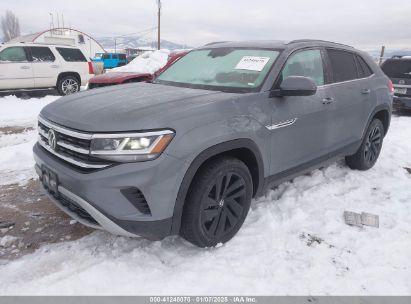 2022 VOLKSWAGEN ATLAS CROSS SPORT 3.6L V6 SE W/TECHNOLOGY Gray  Gasoline 1V2KE2CA8NC227581 photo #3