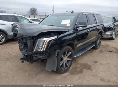 2019 CADILLAC ESCALADE LUXURY Black  Gasoline 1GYS4BKJ1KR176479 photo #3