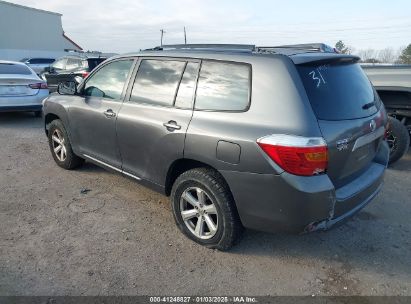 2008 TOYOTA HIGHLANDER Gray  Gasoline JTEDS41A382038747 photo #4