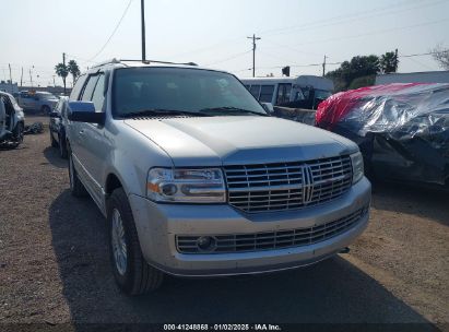 2010 LINCOLN NAVIGATOR Silver  Flexible Fuel 5LMJJ2J55AEJ06173 photo #1