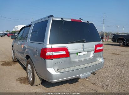 2010 LINCOLN NAVIGATOR Silver  Flexible Fuel 5LMJJ2J55AEJ06173 photo #4