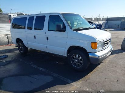 2007 FORD E-150 CHATEAU/XL/XLT White  Gasoline 1FMNE11L87DA34093 photo #1