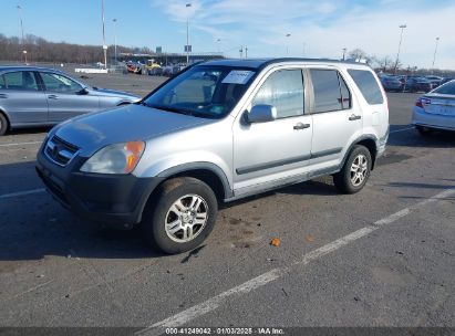 2002 HONDA CR-V EX Gray  Gasoline JHLRD78812C094280 photo #3