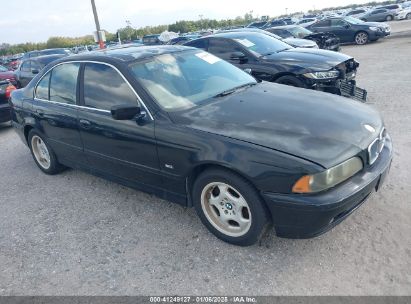 2002 BMW 530IA Black  Gasoline WBADT63442CH91578 photo #1