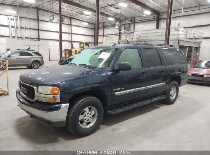 2005 GMC YUKON XL 1500 SLE Blue  Flexible Fuel 1GKFK16Z95J256420 photo #3