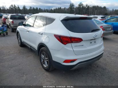 2018 HYUNDAI SANTA FE SPORT 2.4L White  Gasoline 5NMZT3LB3JH077895 photo #4