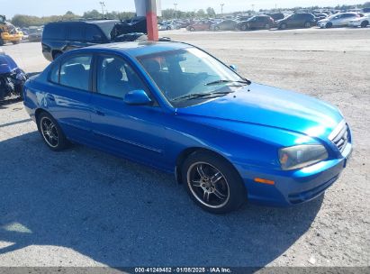 2006 HYUNDAI ELANTRA GLS/LIMITED Blue  Gasoline KMHDN46D46U248320 photo #1