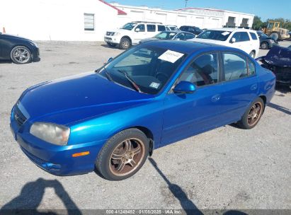 2006 HYUNDAI ELANTRA GLS/LIMITED Blue  Gasoline KMHDN46D46U248320 photo #3