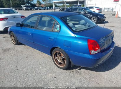 2006 HYUNDAI ELANTRA GLS/LIMITED Blue  Gasoline KMHDN46D46U248320 photo #4