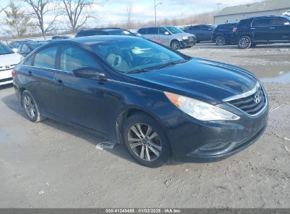 2011 HYUNDAI SONATA GLS Black  Gasoline 5NPEB4AC8BH033933 photo #1