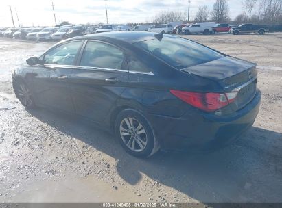 2011 HYUNDAI SONATA GLS Black  Gasoline 5NPEB4AC8BH033933 photo #4