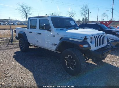 2020 JEEP GLADIATOR SPORT S 4X4 White  Gasoline 1C6HJTAG4LL128149 photo #1