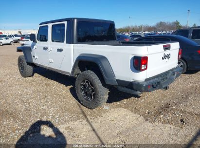 2020 JEEP GLADIATOR SPORT S 4X4 White  Gasoline 1C6HJTAG4LL128149 photo #4