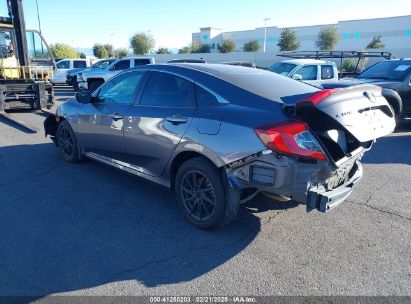 2017 HONDA CIVIC LX Gray  Gasoline 2HGFC2F50HH518084 photo #4