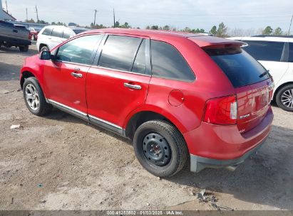 2011 FORD EDGE SEL Red  Gasoline 2FMDK3JC3BBB21883 photo #4