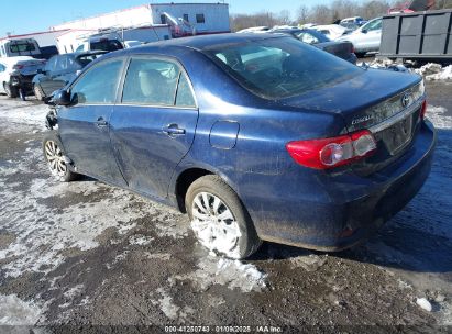 2013 TOYOTA COROLLA LE Blue  Gasoline 2T1BU4EE3DC065140 photo #4