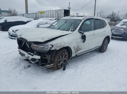 2024 BMW X3 XDRIVE30I White  Gasoline WBX57DP03RN292745 photo #3