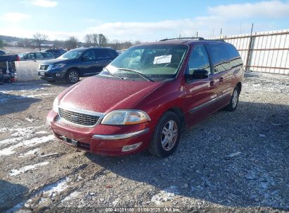 2002 FORD WINDSTAR SE Red  Gasoline 2FMZA52402BA51593 photo #3