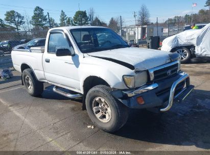 1999 TOYOTA TACOMA White  Gasoline 4TAPM62NXXZ540441 photo #1