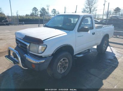 1999 TOYOTA TACOMA White  Gasoline 4TAPM62NXXZ540441 photo #3