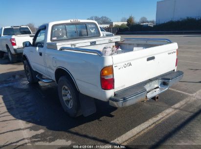 1999 TOYOTA TACOMA White  Gasoline 4TAPM62NXXZ540441 photo #4