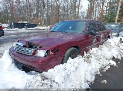 2011 FORD CROWN VICTORIA POLICE Burgundy  Flexible Fuel 2FABP7BVXBX131470 photo #3