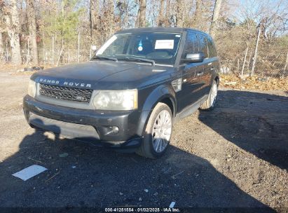 2011 LAND ROVER RANGE ROVER SPORT HSE Black  Gasoline SALSK2D4XBA716602 photo #3