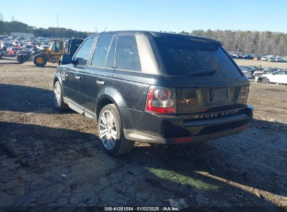 2011 LAND ROVER RANGE ROVER SPORT HSE Black  Gasoline SALSK2D4XBA716602 photo #4