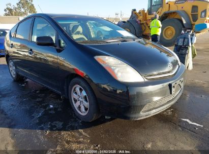 2007 TOYOTA PRIUS Black  Hybrid JTDKB20U177545577 photo #1