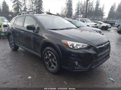 2018 SUBARU CROSSTREK 2.0I PREMIUM Black  Gasoline JF2GTABC4JH243639 photo #1