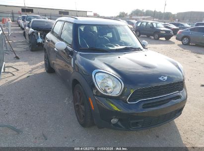 2013 MINI COUNTRYMAN COOPER S Black  Gasoline WMWZC5C57DWP31284 photo #1