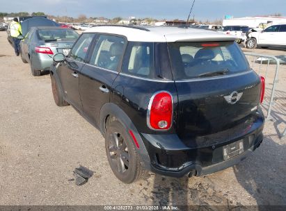 2013 MINI COUNTRYMAN COOPER S Black  Gasoline WMWZC5C57DWP31284 photo #4