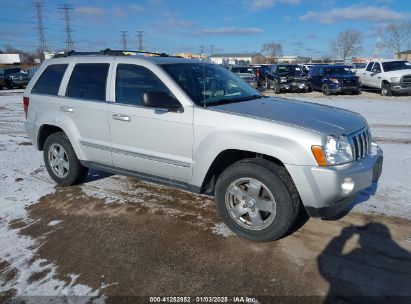 2007 JEEP GRAND CHEROKEE LIMITED Silver  Flexible Fuel 1J8HR58P97C519833 photo #1