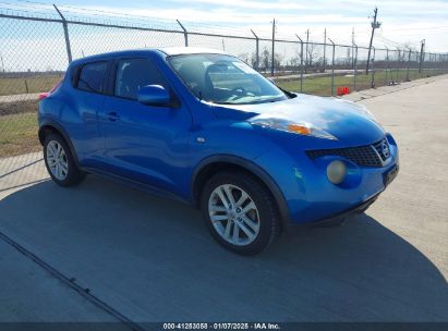 2012 NISSAN JUKE SV Blue  Gasoline JN8AF5MR1CT101239 photo #1