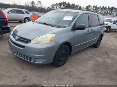 2004 TOYOTA SIENNA LE Light Blue  Gasoline 5TDZA23C24S117569 photo #3