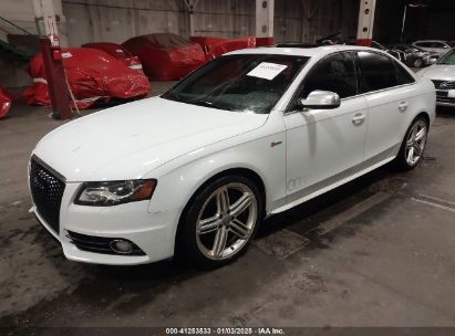 2012 AUDI S4 3.0 PREMIUM PLUS White  Gasoline WAUBGAFL1CA091206 photo #3