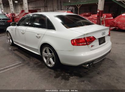 2012 AUDI S4 3.0 PREMIUM PLUS White  Gasoline WAUBGAFL1CA091206 photo #4