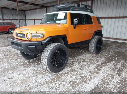 2007 TOYOTA FJ CRUISER Orange  Gasoline 4T1BF1FKXEU848288 photo #3