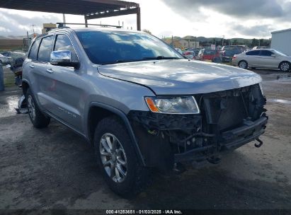 2014 JEEP GRAND CHEROKEE LIMITED Silver  Flexible Fuel 1C4RJFBG3EC373167 photo #1